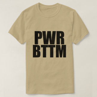 PWR BTTM Tシャツ