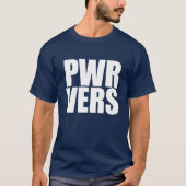 PWR VERS Tシャツ (正面)