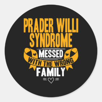 Pws認識度- Prader Wili Syndrome ラウンドシール