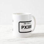 px388 コーヒーマグカップ (正面右)