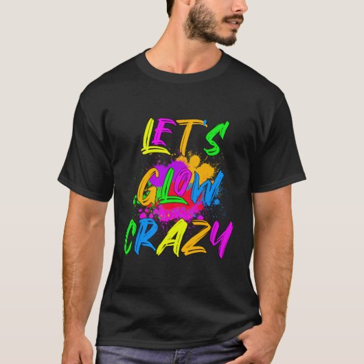 Pyを輝かせ熱狂するカラフルよう Tシャツ (正面)
