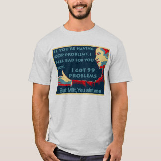 PY | 99の問題のオバマのティー Tシャツ