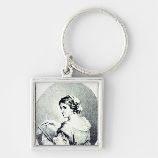 Pyeが刻むSappho 1774年 キーホルダー (正面)