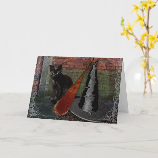 Pyewacket カード (黄色い花)