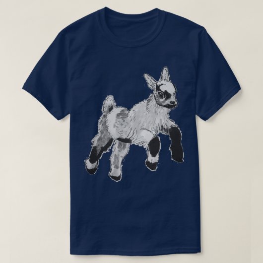 Pygmy Goat   (2)  Tシャツ (デザイン正面)
