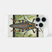 Pygmy Grasshopper 020924IREF232 - Watercolor iPhoneケース (裏面横)