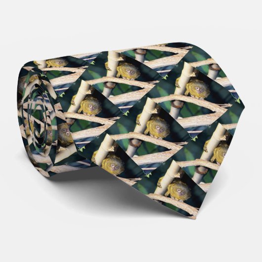 Pygmy Marmoset Tree Hugger、ネックタイ ネクタイ (ロール)