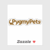 PygmyPets – ステッカー シール (シート)