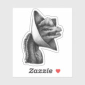 PygmyPets "Dennis" Dilophosaurus – ステッカー シール (シート)