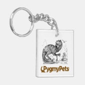 PygmyPets Raptor - Keychain キーホルダー (正面左)