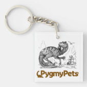 PygmyPets Raptor - Keychain キーホルダー (正面)