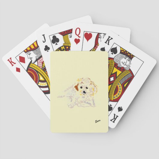 Pying cards : Puppy トランプ (裏面)