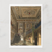 Pyneからのケンジントン宮殿の素晴らしい階段 ポストカード (正面)