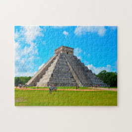 Pyramid Kukulcan Chichenitza Mexico. ジグソーパズル