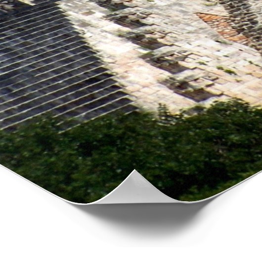 Pyramid Of The Magician, Uxmal, Mexico ポスター (角)