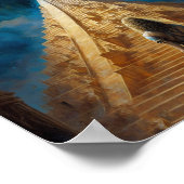 Pyramid Visionary Surreal Artポスター ポスター (角)