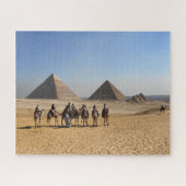 Pyramids and Camels Egypt ジグソーパズル (横)