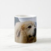 Pyrenean山犬 コーヒーマグカップ (中央)