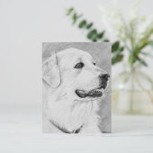 PyreneanMountainDog.jpg ポストカード (スタンド正面)