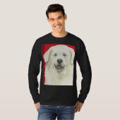 Pyrenees素晴らしカラーブロックTシャツ Tシャツ (正面フル)