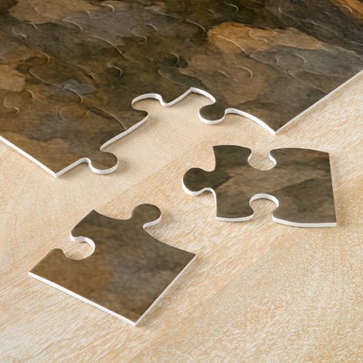 Pyrenees Ibex at Sunset ジグソーパズル (側面)