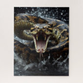 Pythonの打撃 ジグソーパズル (縦)