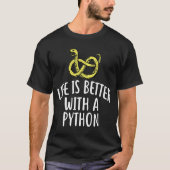 PYTHONを使って Tシャツ (正面)