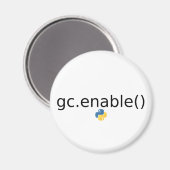 pythonガベージコレクター マグネット (正面/裏面)