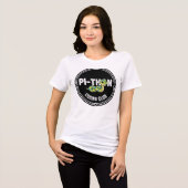 Pythonコーディングクラブ プログラマー トライブレンドＴシャツ (正面全面)