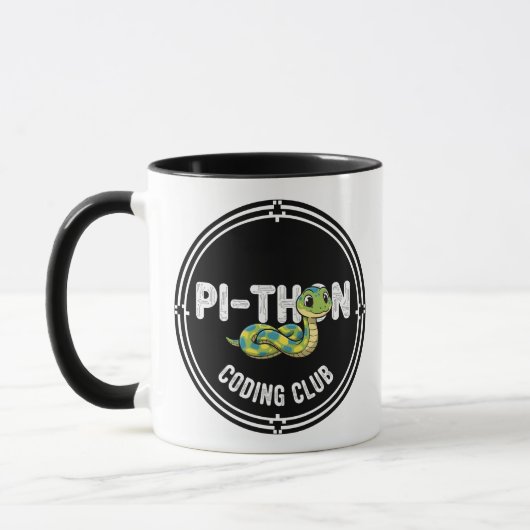 Pythonコーディングクラブ プログラマー マグカップ (左)