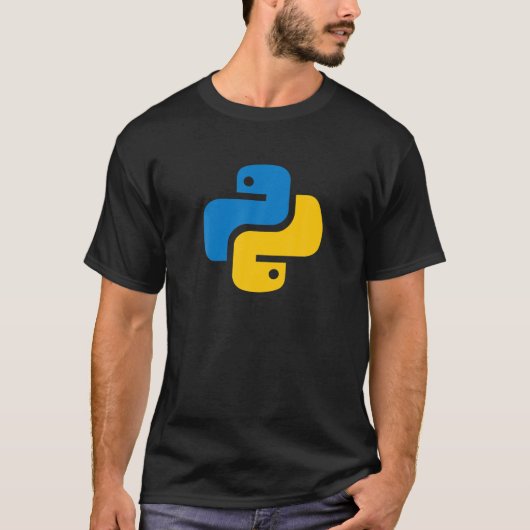 Pythonコードくもの巣開発者フロントエンド開発者 Tシャツ (正面)