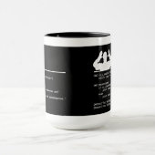 Pythonコード あなたの母はハムスター マグカップ (中央)