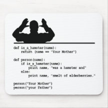 Pythonコード - お前の母ちゃんハムスター