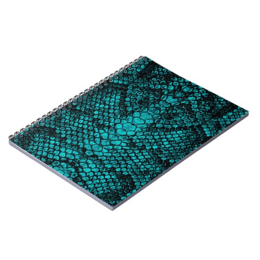 Pythonスキン:スネークパターンデザイン ノートブック (左側)