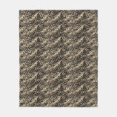 Pythonスキン フリースブランケット (正面)