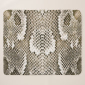 Pythonスキン：動物パターンデザイン シェルパブランケット (正面(横))