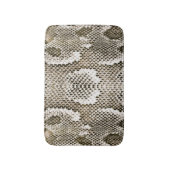 Pythonスキン:動物パターンデザイン バスマット (正面縦)