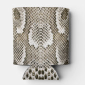 Pythonスキン:動物パターンデザイン 缶クーラー (裏面)