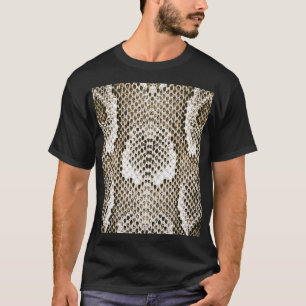 Pythonスキン:動物パターンデザイン Tシャツ