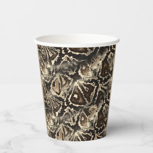 Pythonスキン 紙コップ (裏面)