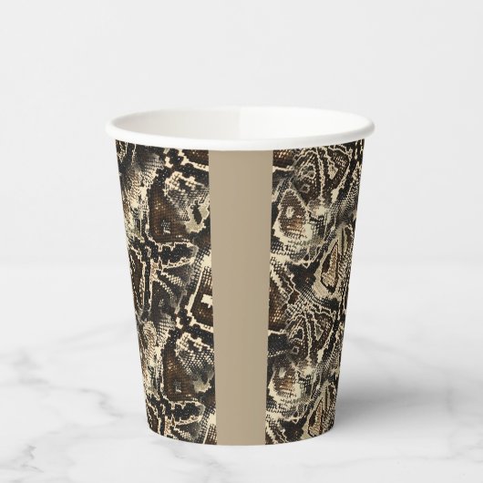 Pythonスキン 紙コップ (左)