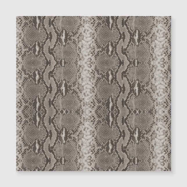 Pythonスネークスキンアニマルプリント (正面)