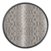 Pythonスネークスキンアニマルプリント アイスホッケーパック (正面)