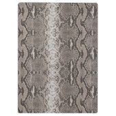 Pythonスネークスキンアニマルプリント クリップボード (裏面)