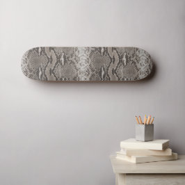 Pythonスネークスキンアニマルプリント スケートボード