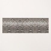 Pythonスネークスキンアニマルプリント ヨガマット (正面(横))