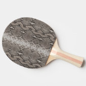 Pythonスネークスキンアニマルプリント 卓球ラケット (横)