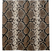 Pythonスフェイクネークスキンシャワーカーテン シャワーカーテン (正面)