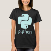Pythonプログラマコンピュータ開発者1 Tシャツ (正面)