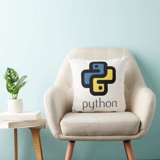 Pythonプログラミング クッション (椅子)